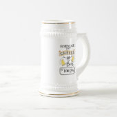 Kaas en bier tot 100 jaar geboortedag Beer Stein Bierpul (Voorkant rechts)