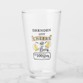 Kaas en bier tot 100 jaar zondagglas glas (Voorkant)