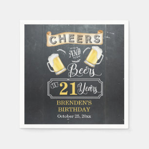 Kaas en bier tot 21 jaar na geboorte servet