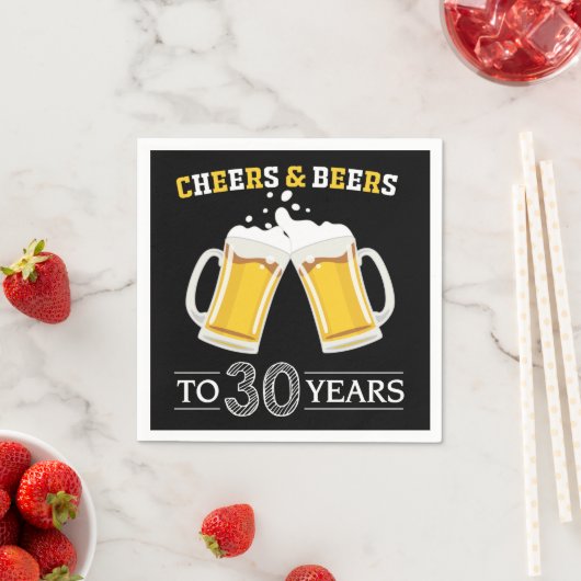 Kaas en bier tot 30 jaar servet (Insitu)