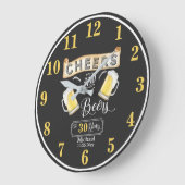 Kaas en bier tot 30 jaar verjaardag grote klok (Hoek)