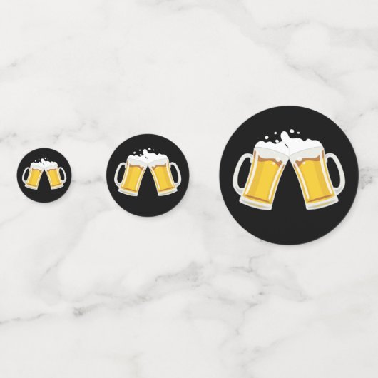 Kaas en bier tot 40 jaar confetti (Achterkanten)