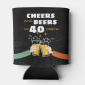 Kaas en bier tot 40 jaar na geboorte blikjeskoeler (Achterkant)