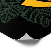 Kaas en bier tot 50 jaar 50e grappigheid poster (Hoek)