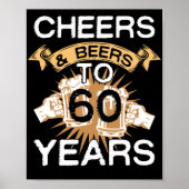 Kaas en bier tot 60 jaar, geboren in 1962 poster (Voorkant)