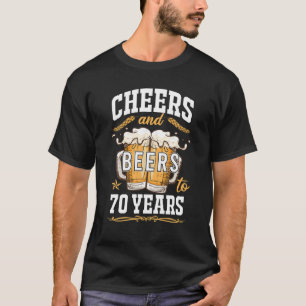 Kaas en bier tot 70 jaar Drink T-shirt