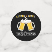 Kaas en bier tot 80 jaar confetti (Kleine voorkant)