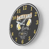 Kaas en bier tot 80 jaar verjaardag grote klok (Hoek)
