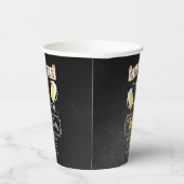 Kaas en bier tot 80 jaar verjaardag papieren bekers (Rechts)