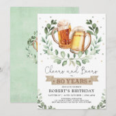 Kaas en bier tot 80 jaar Volwassen Mannen op zater Kaart (Voorkant / Achterkant)