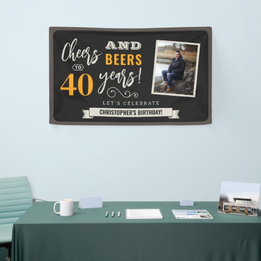 Kaas en bier Verjaardag Foto banner 3x5 (Beurs)