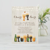 Kaas en bonenkruid / repetitief diner kaart (Staand voorkant)