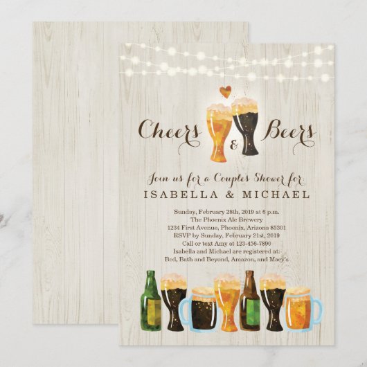 Kaas en bonenkruid / repetitief diner kaart (Voorkant / Achterkant)