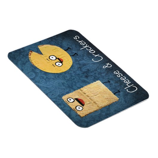 Kaas en crackers magneet (Rechterzijde)