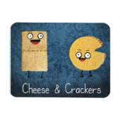 Kaas en crackers magneet (Horizontaal)