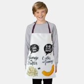 Kaas en kroten schort (Gedragen)