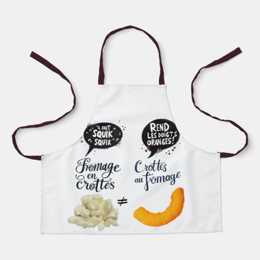 Kaas en kroten schort (Voorkant)