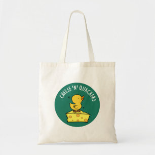 Kaas en makreeltjes tote bag