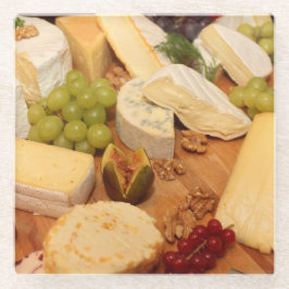 Kaas en meer! Glazen onderzetter