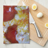 Kaas en Pepperoni Pizza Feest Theedoek (Quarter Fold)