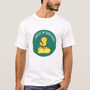 Kaas en Quackers Grappige Duck Pun T-shirt