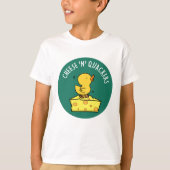 Kaas en Quackers Grappige Duck Pun T-shirt (Voorkant)