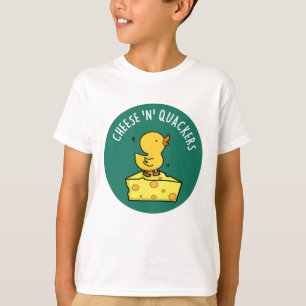 Kaas en Quackers Grappige Duck Pun T-shirt