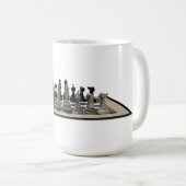Kaas- en schaakartikelen: koffiemok (Voorkant rechts)