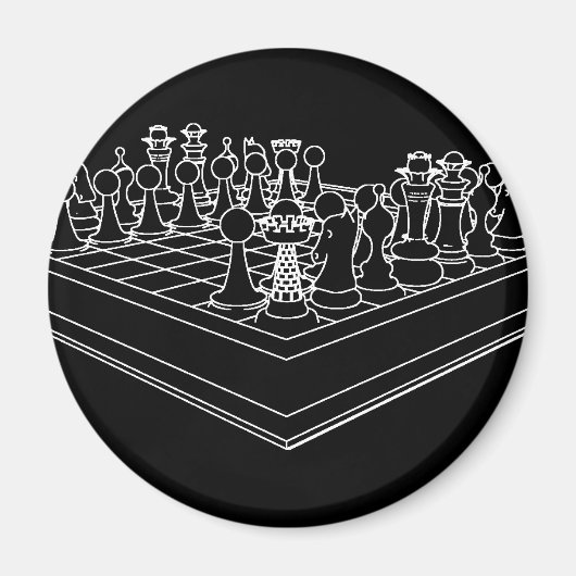 Kaas- en schaakartikelen: magneet (Voorkant)