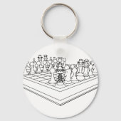 Kaas- en schaakartikelen: sleutelhanger (Voorkant)
