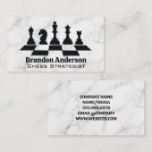 Kaas en stukken | Achtergrond marmer Visitekaartje (Voorkant / Achterkant)