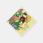 Kaas en wijn servetten (Hoek)