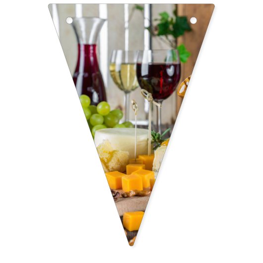 Kaas en wijn vlaggetjes (Tweede vlag)