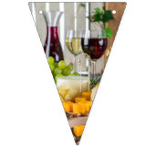 Kaas en wijn vlaggetjes (Eerste vlag)