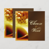 Kaas en wijn zijn stijlvol kaart (Voorkant / Achterkant)