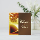 Kaas en wijn zijn stijlvol kaart (Staand voorkant)
