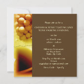 Kaas en wijn zijn stijlvol kaart (Achterkant)