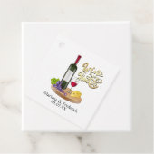 Kaas- en wijnproeverij bedankjes labels (In situ)