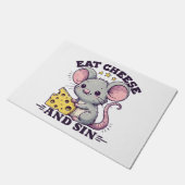 Kaas Eten En Zondigen Deurmat (Schuin)