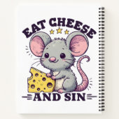 Kaas Eten En Zondigen Notitieboek (Achterkant)