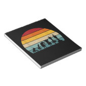 Kaas Evolution Retro  Gift for a Chess Notitieblok (Schuin)