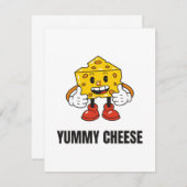 Kaas Food Kawaii Face (Voorkant / Achterkant)