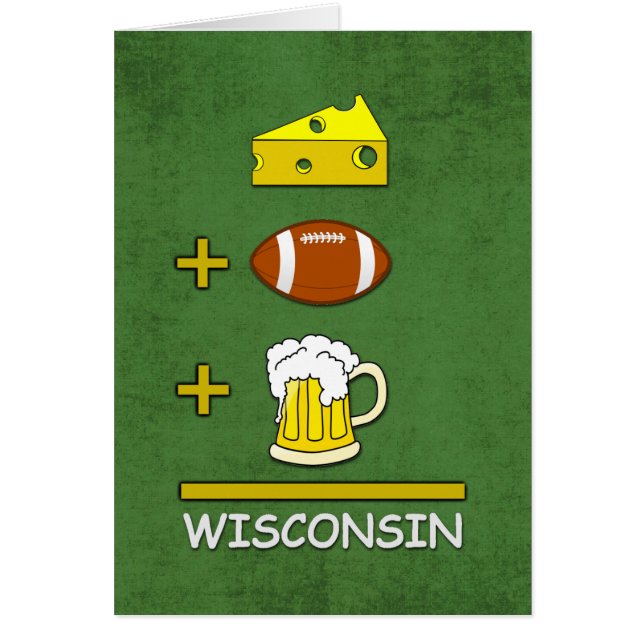Kaas Football Beer Wisconsin (Voorkant)