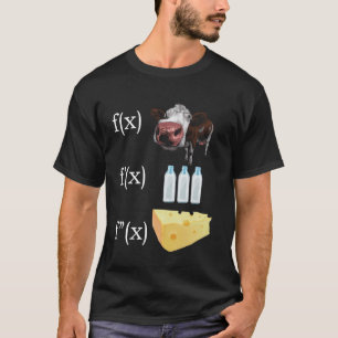 Kaas Formule Wiskunde Humor T-shirt