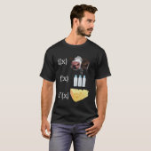 Kaas Formule Wiskunde Humor T-shirt (Voorkant volledig)