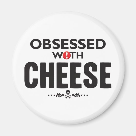 Kaas geobsedeerd magneet (Voorkant)