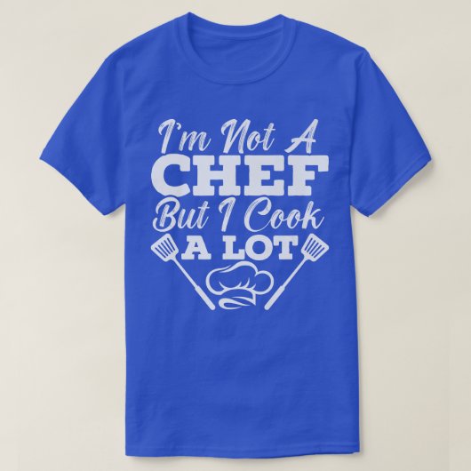 Kaas Gezegden Restaurant Cooking T-shirt (Design voorkant)