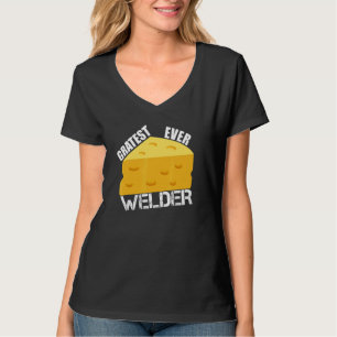 Kaas grap geweldig ooit lasser Zegt las Hum T-shirt