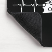 Kaas hartslag muismat (Hoek)