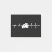 Kaas hartslag post-it® notes (Voorkant)